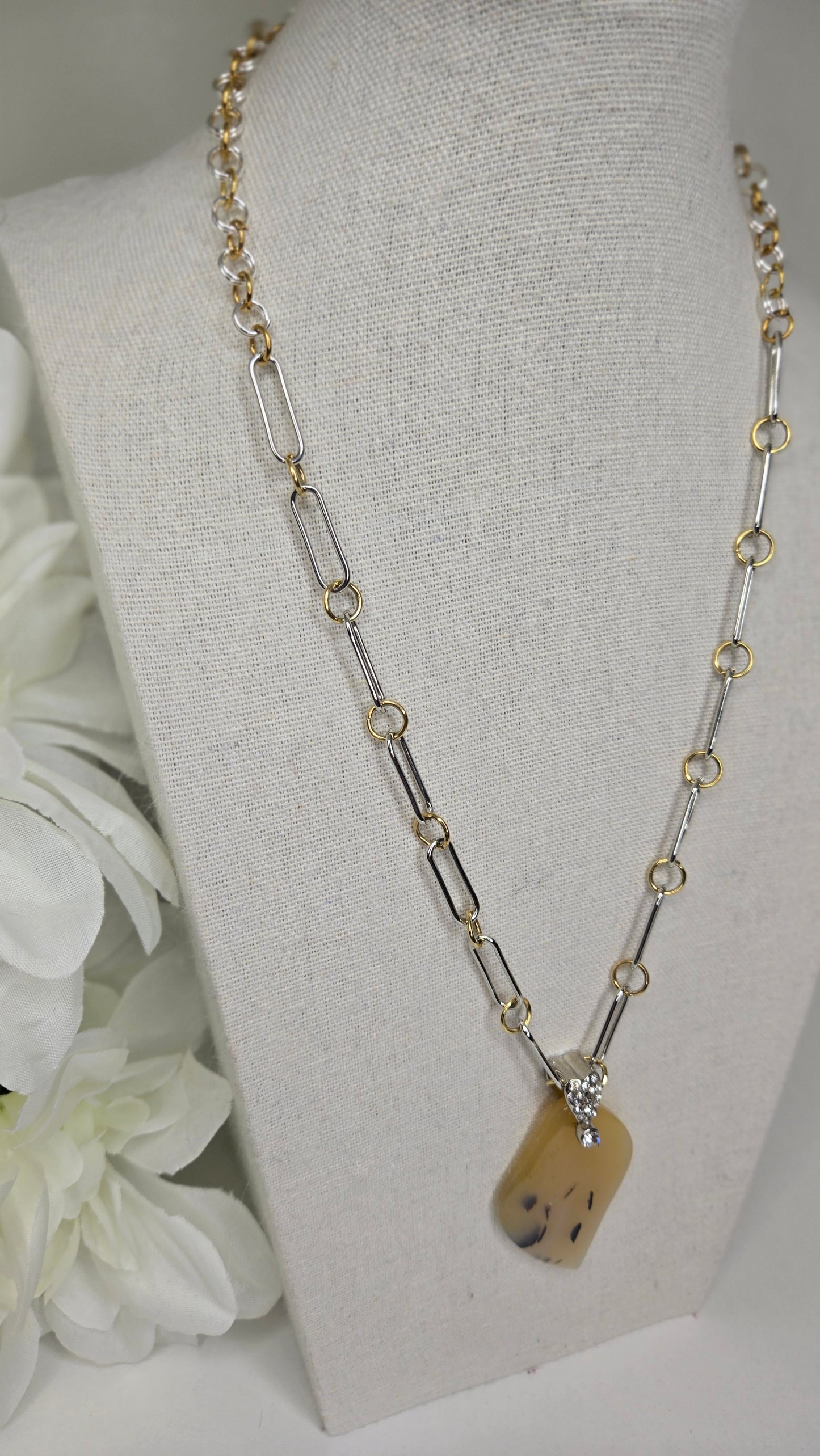 Luxury Agate Elegance Necklace