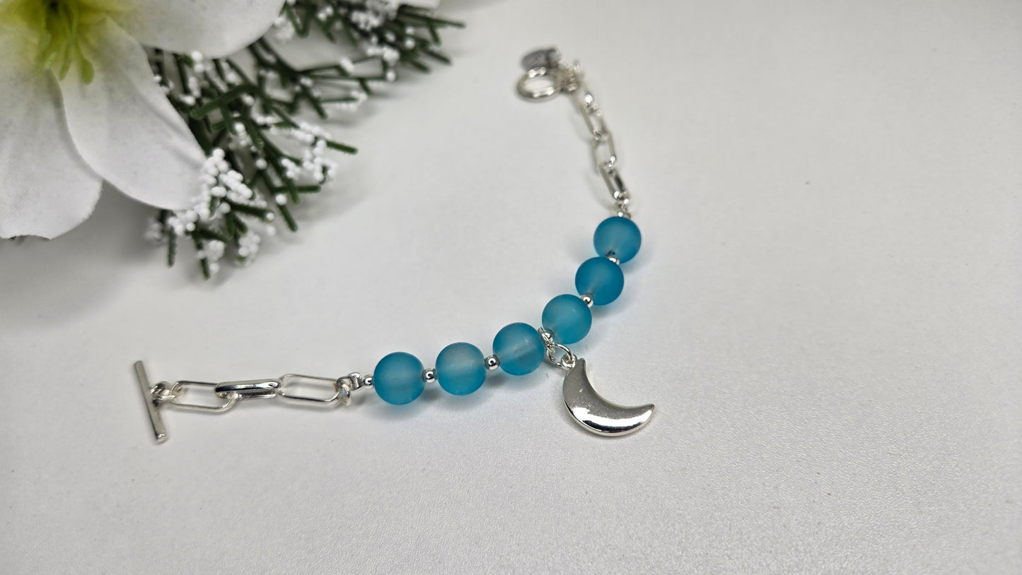 Elegant Blue Moon Bracelet