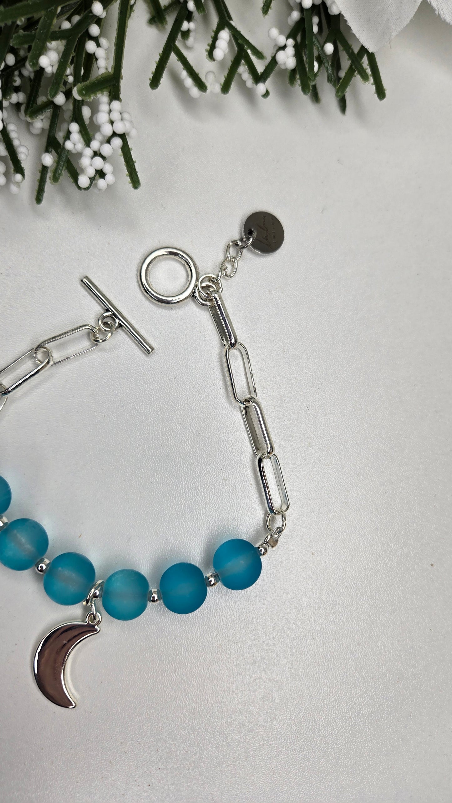 Elegant Blue Moon Bracelet