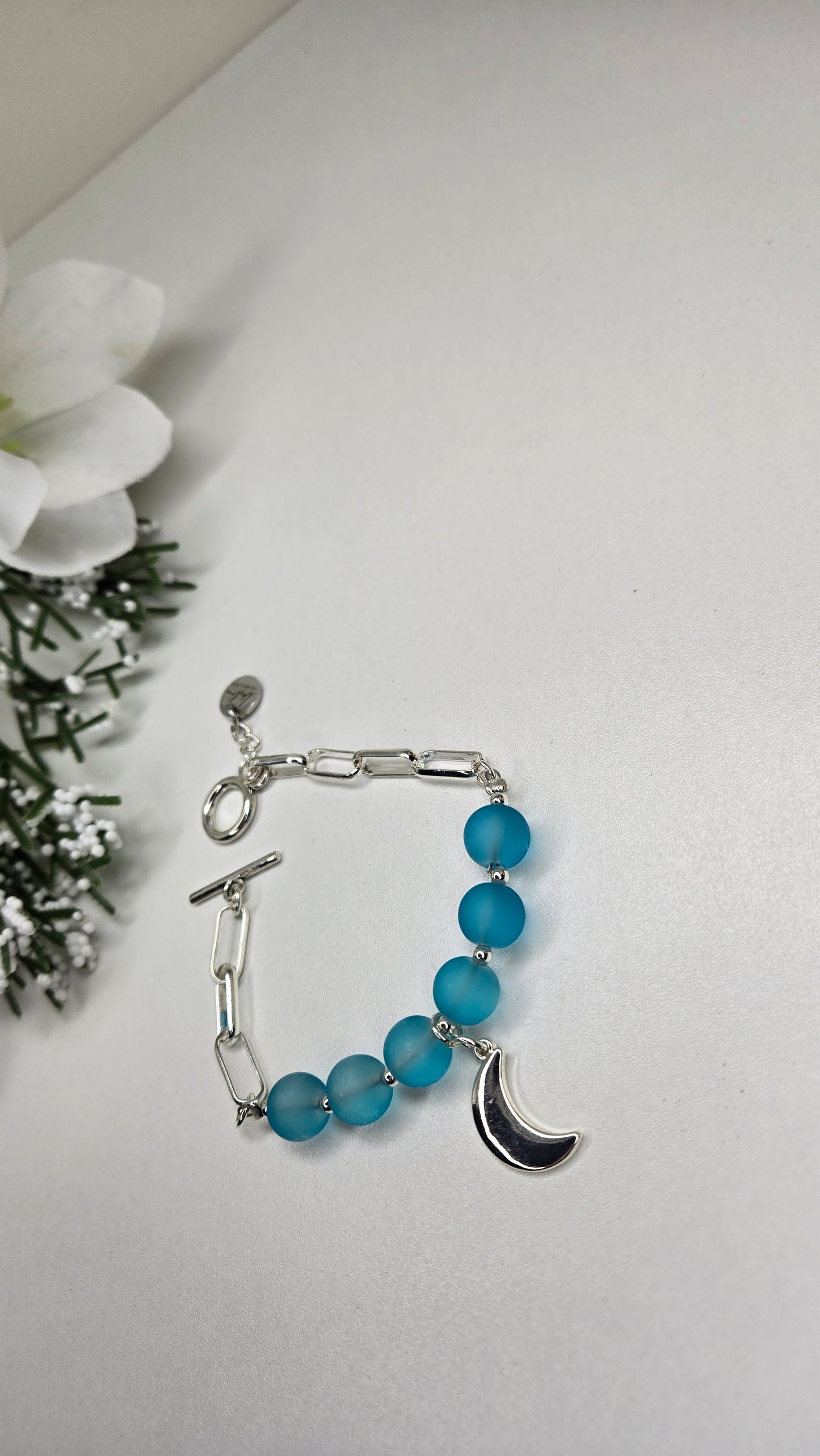 Elegant Blue Moon Bracelet