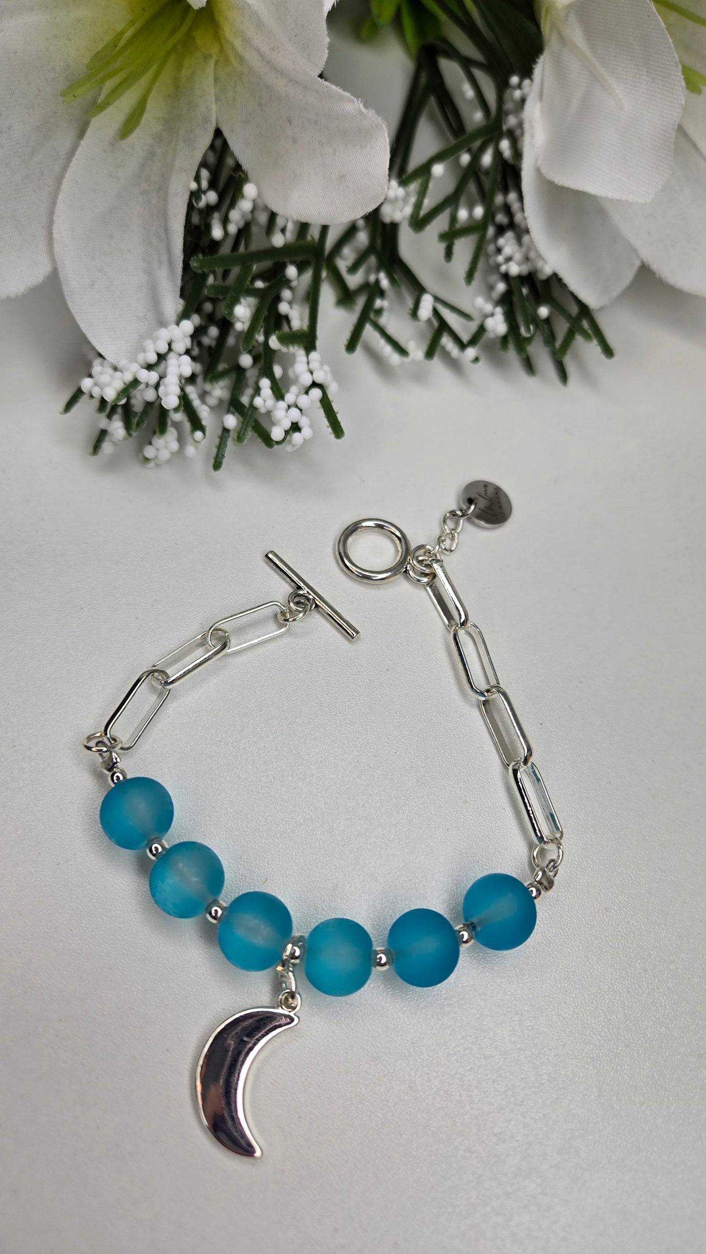 Elegant Blue Moon Bracelet