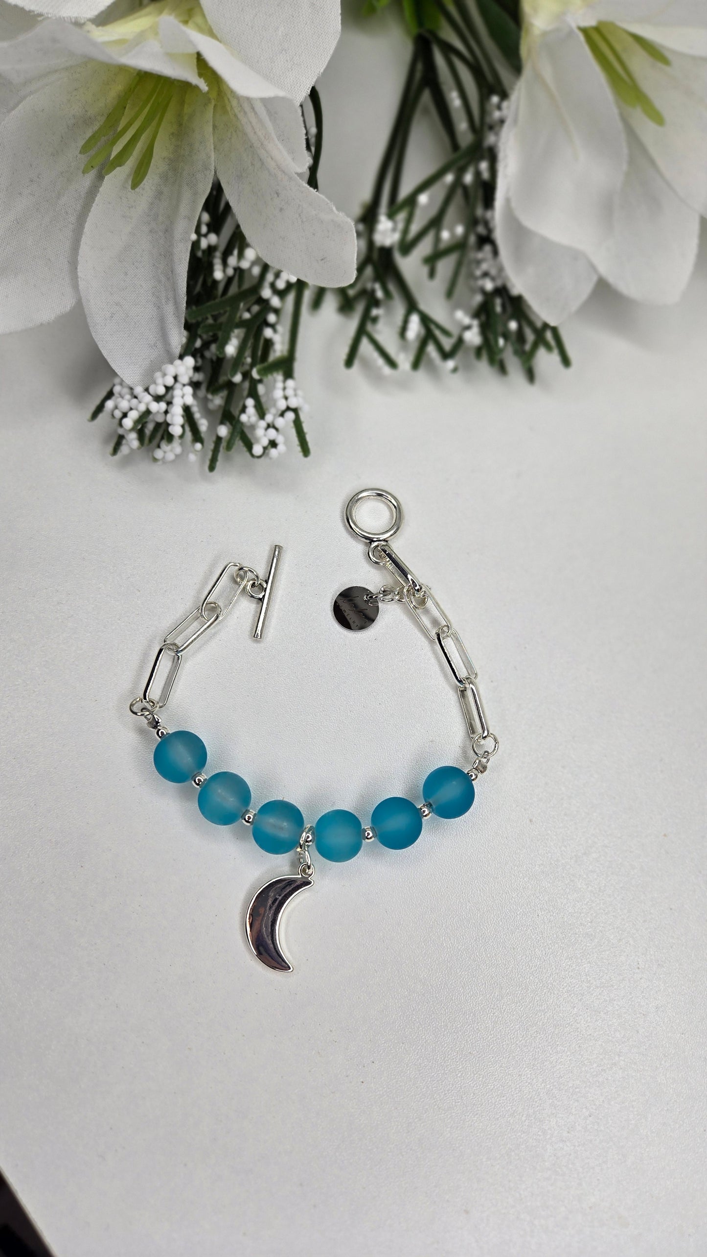 Elegant Blue Moon Bracelet