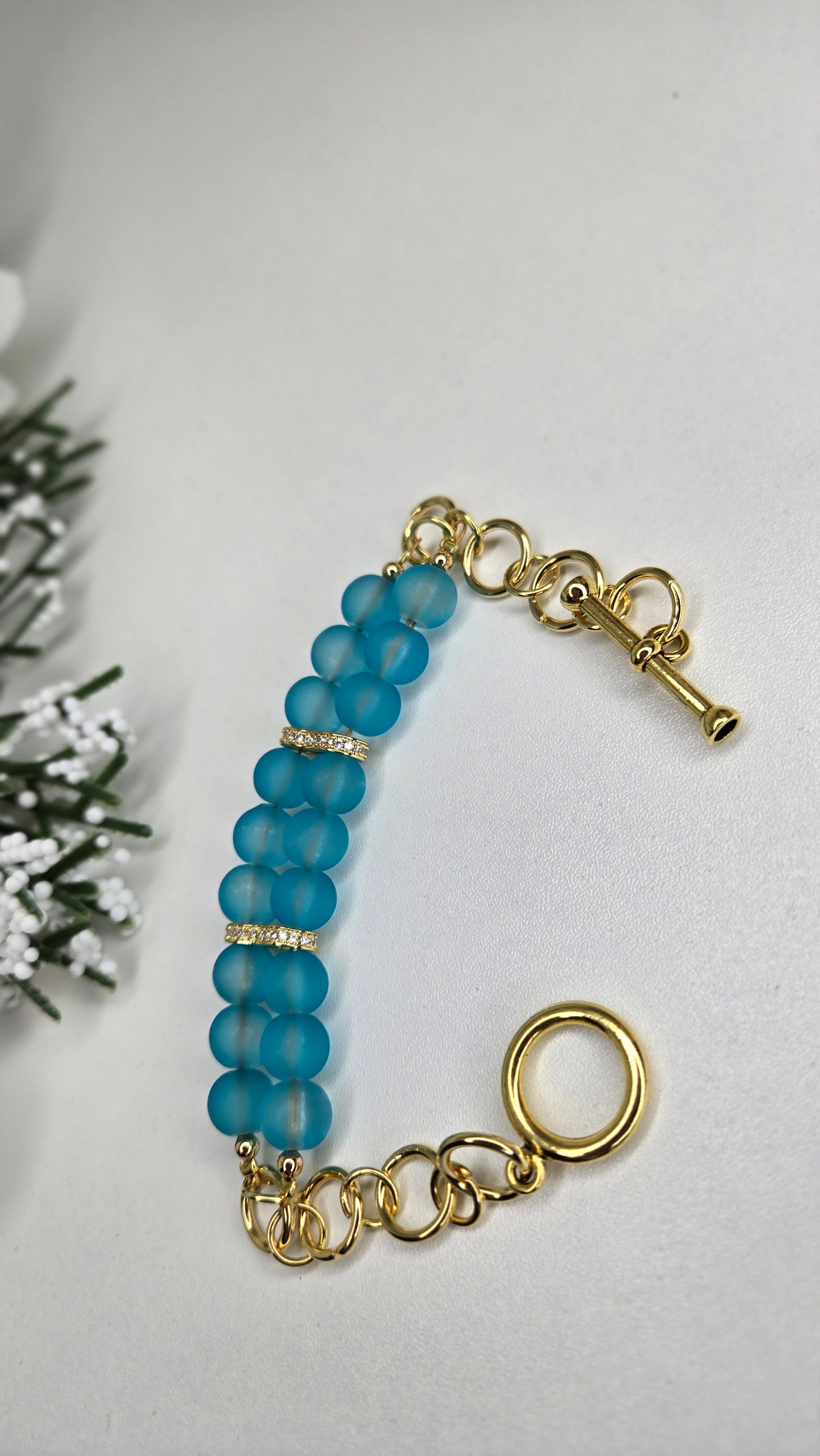 Royal Turquoise Gold Bracelet