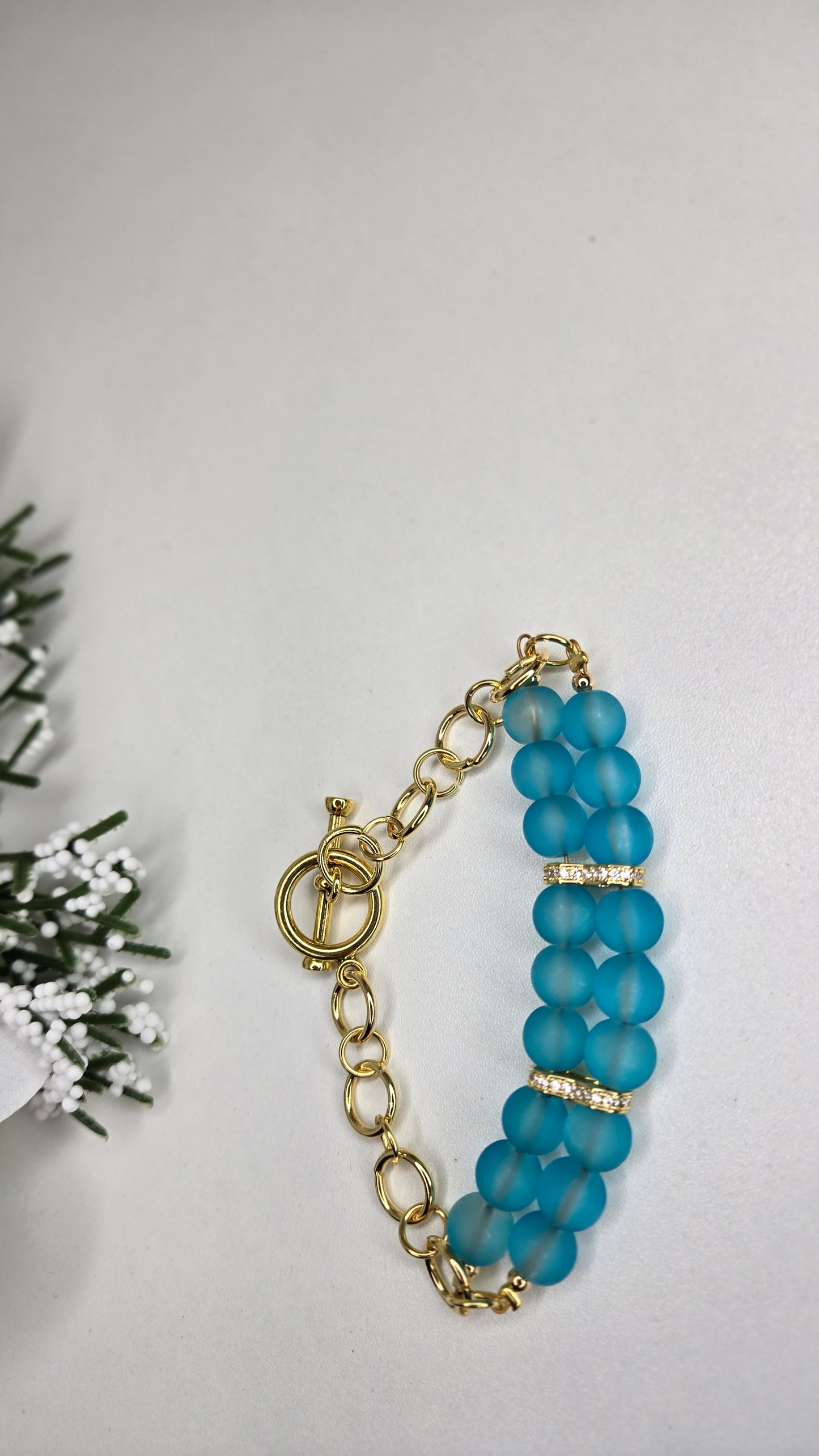 Royal Turquoise Gold Bracelet