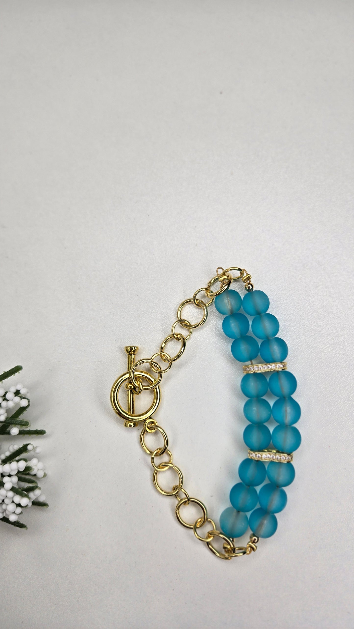 Royal Turquoise Gold Bracelet