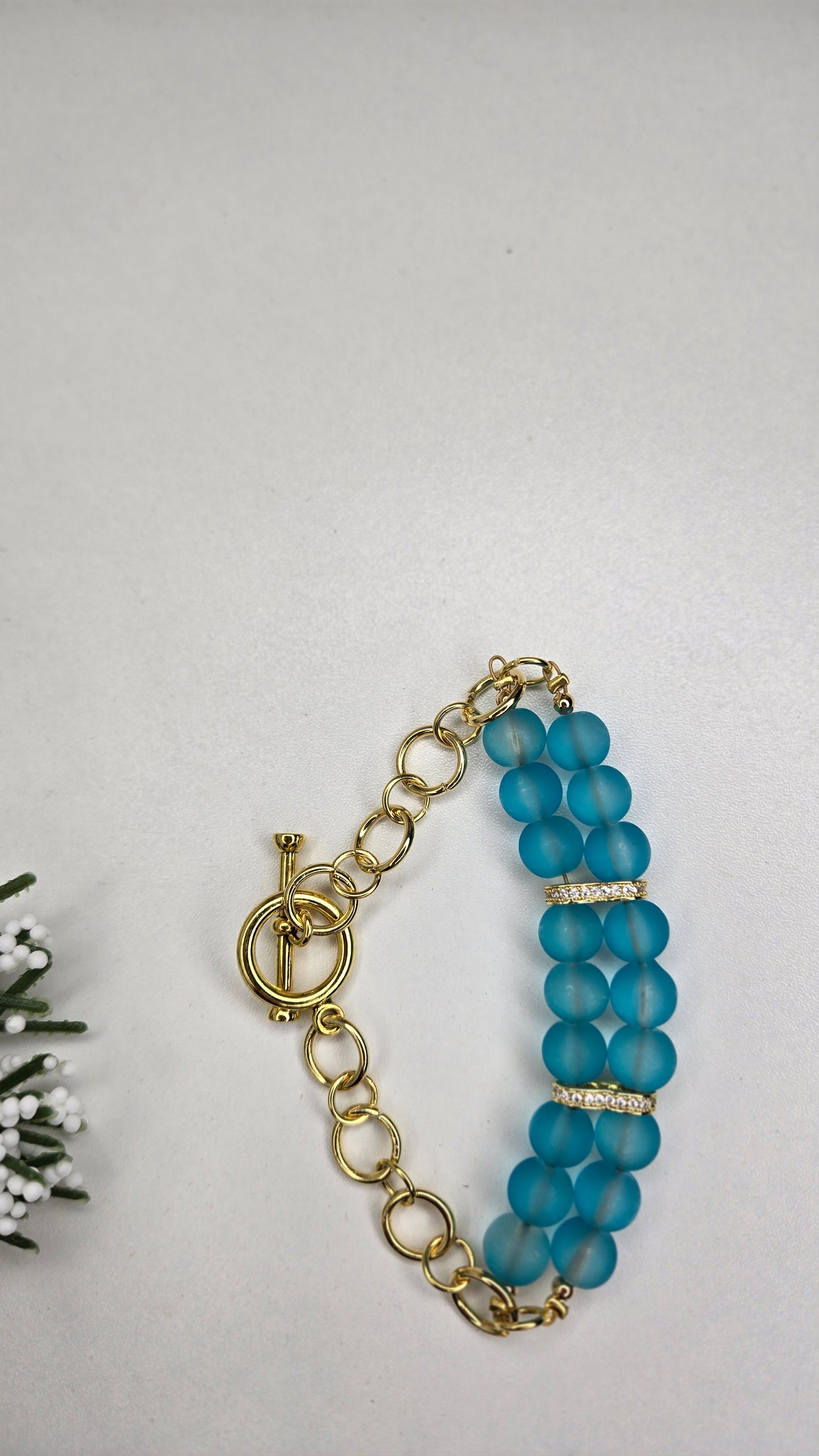 Royal Turquoise Gold Bracelet