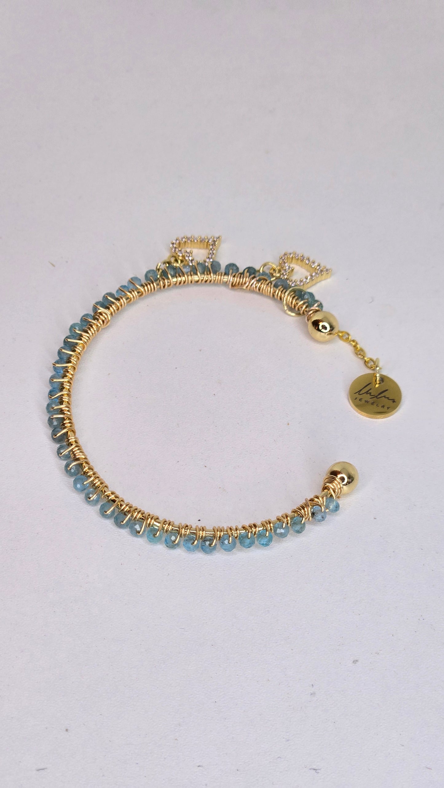 Emerald Glow Cuff&Emerald Luxe Bracelet