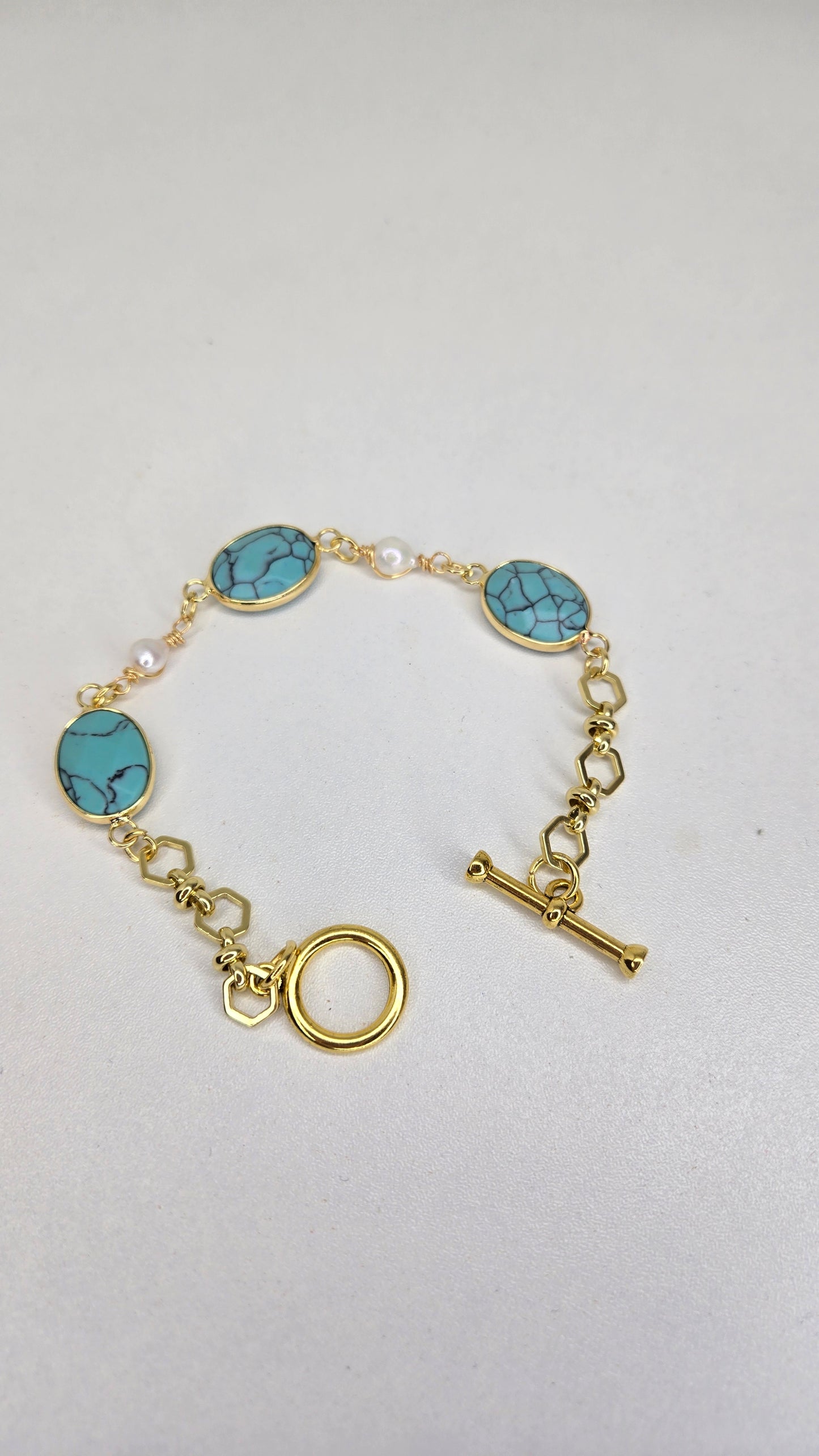 Turquoise Pearl Glow