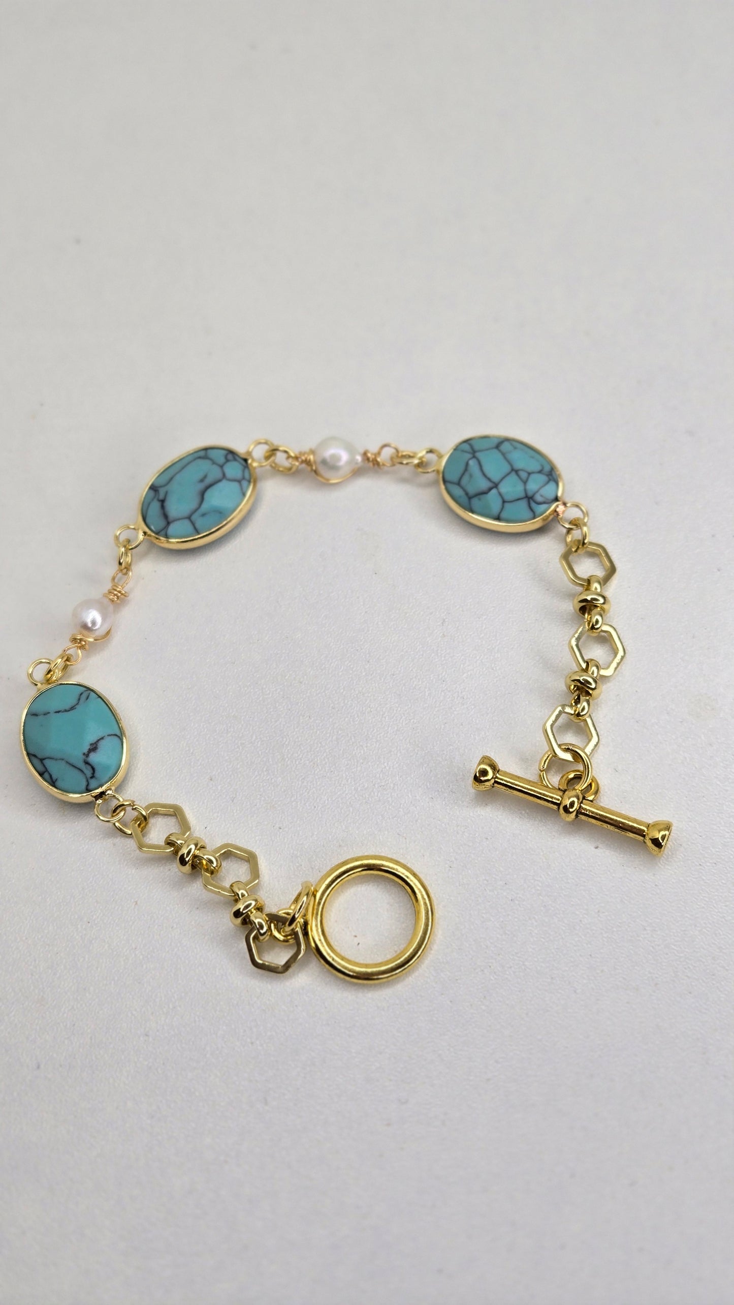 Turquoise Pearl Glow
