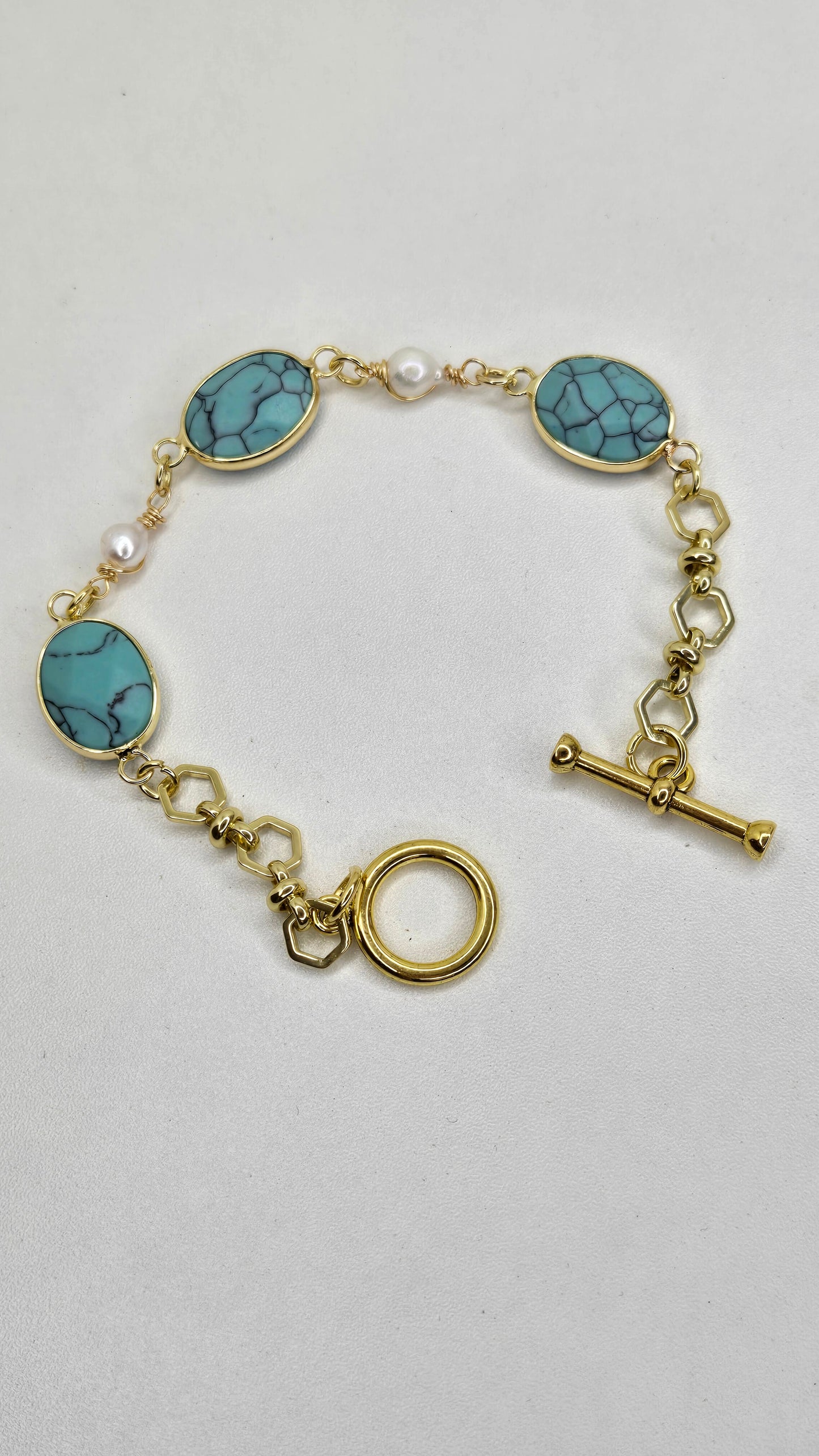 Turquoise Pearl Glow