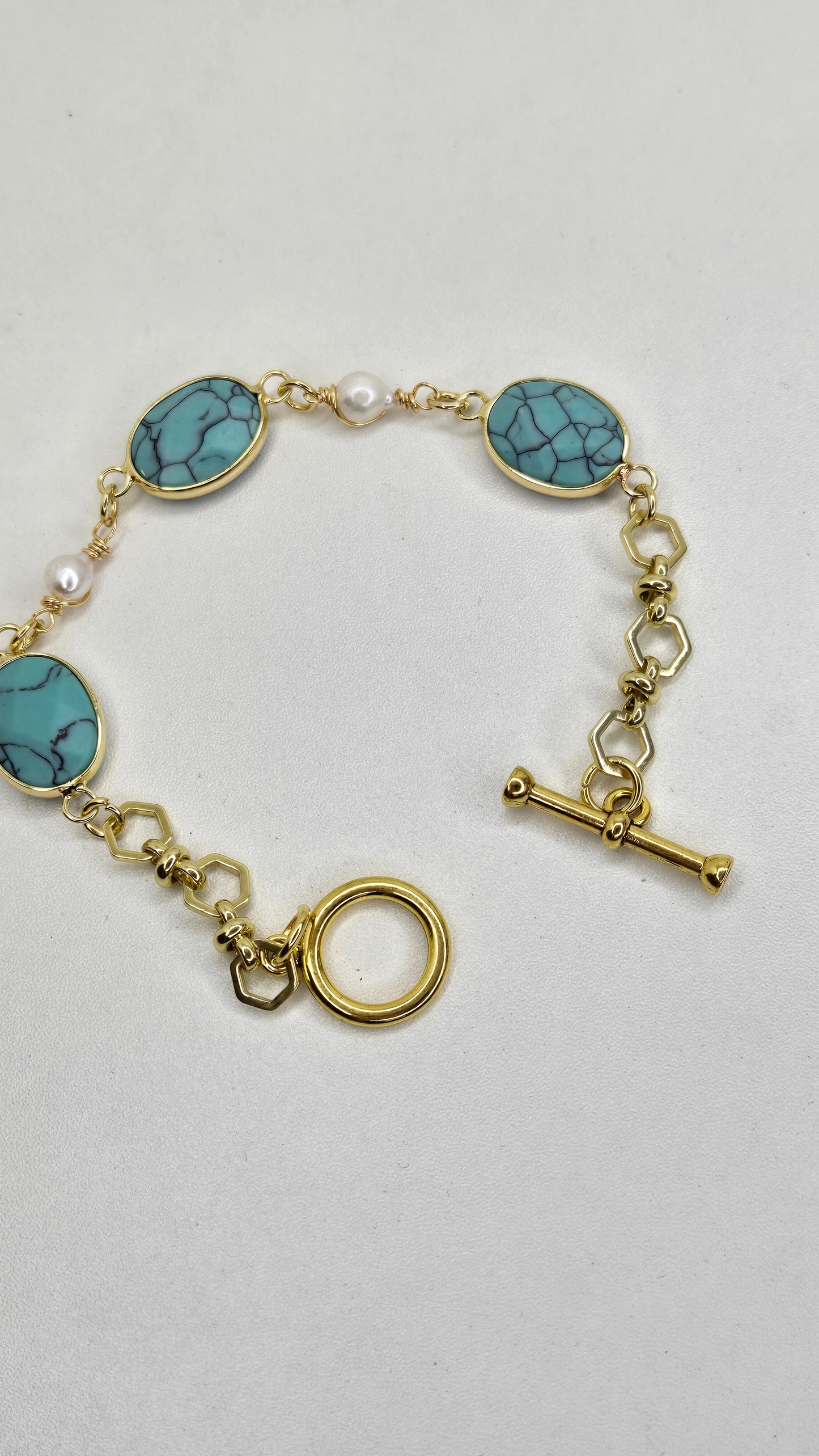 Turquoise Pearl Glow