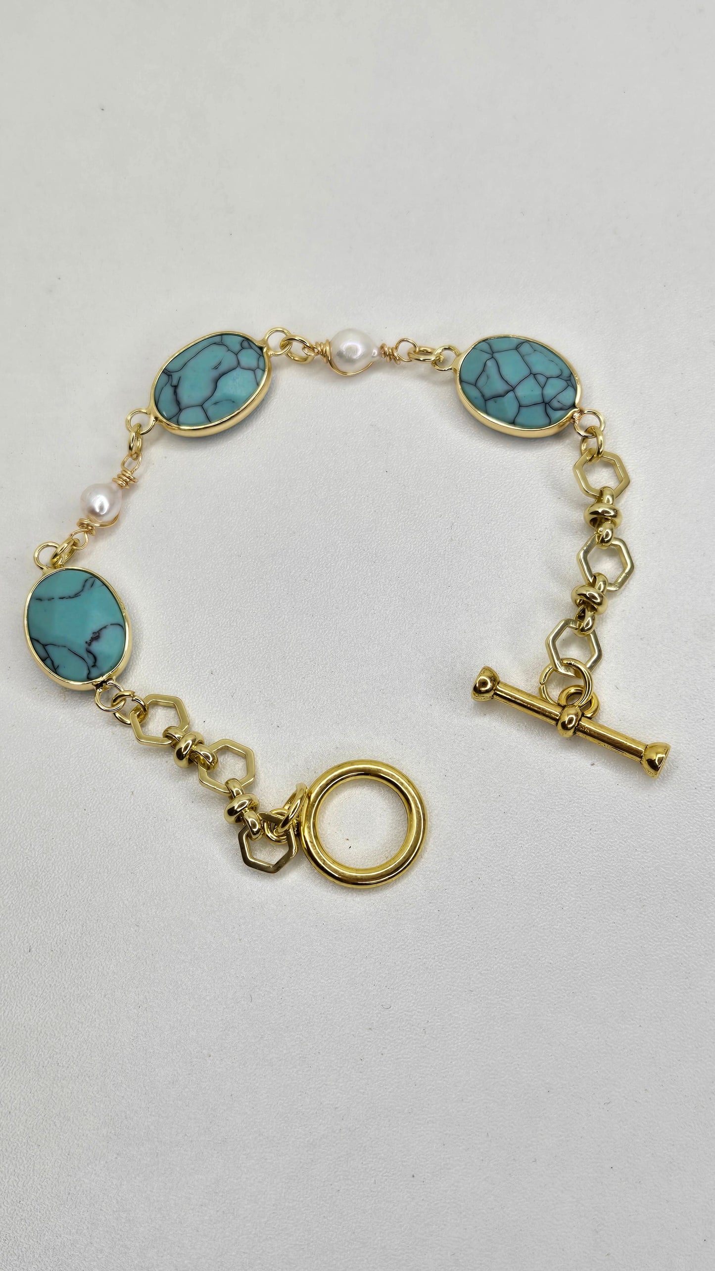 Turquoise Pearl Glow