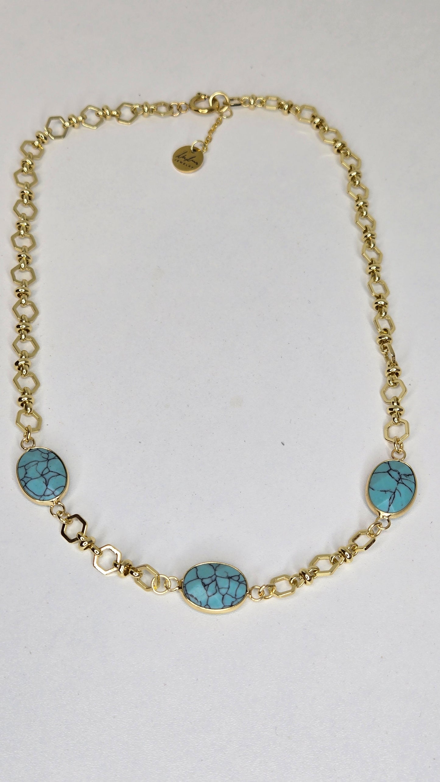 Turquoise Horizon Necklace