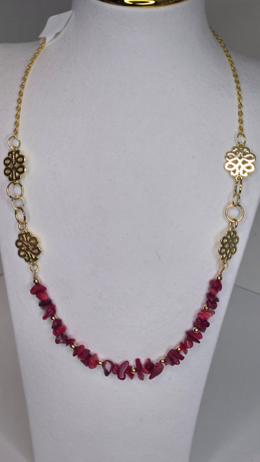 Ruby Glow Necklace