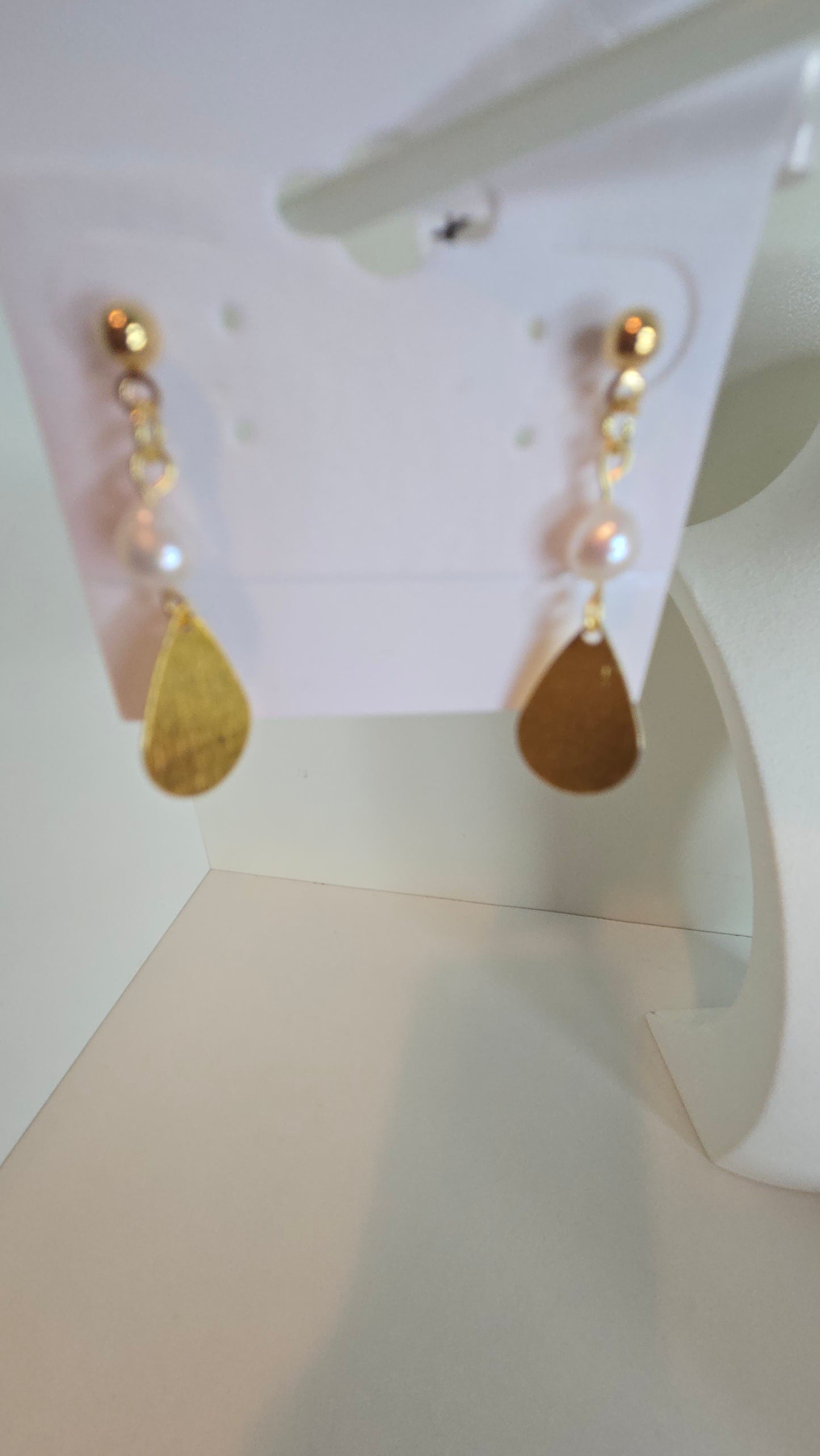 Golden Rain Earrings