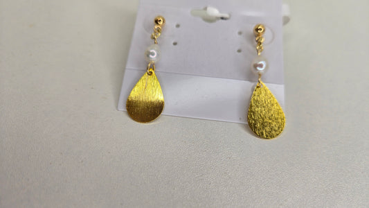 Golden Rain Earrings