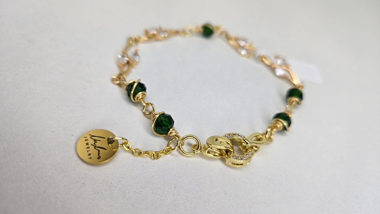 Emerald Vine Bracelet