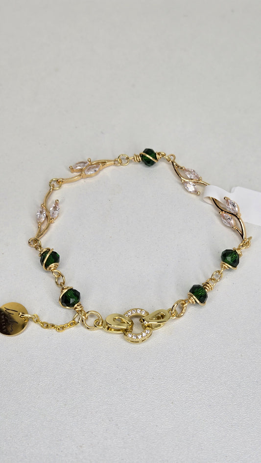Emerald Glow Bracelet