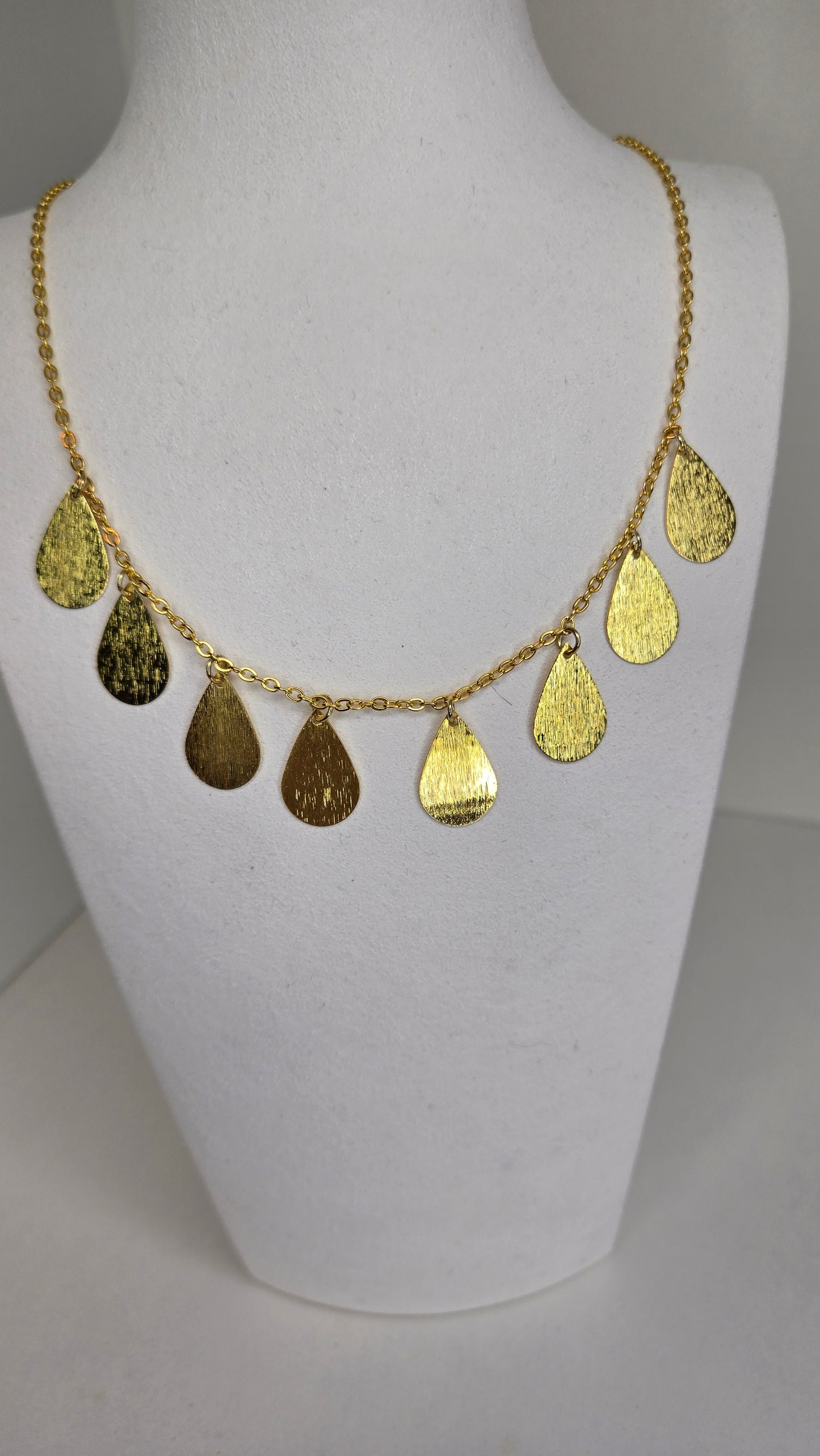 Golden Drops Necklace