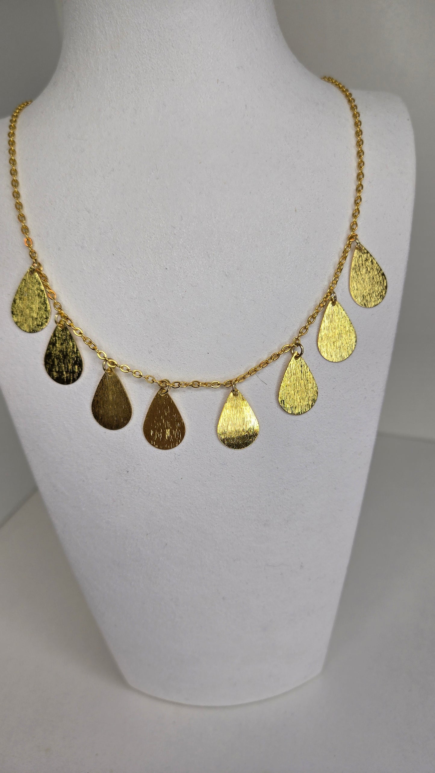 Golden Drops Necklace
