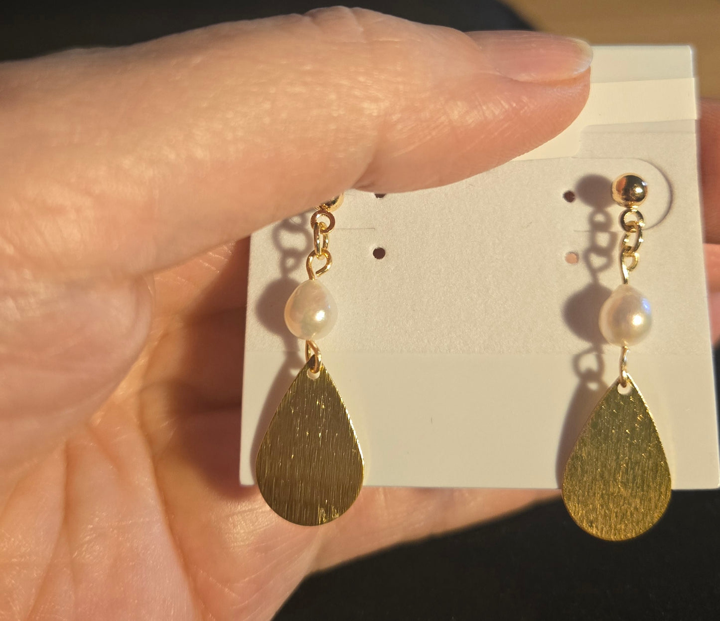 Golden Rain Earrings