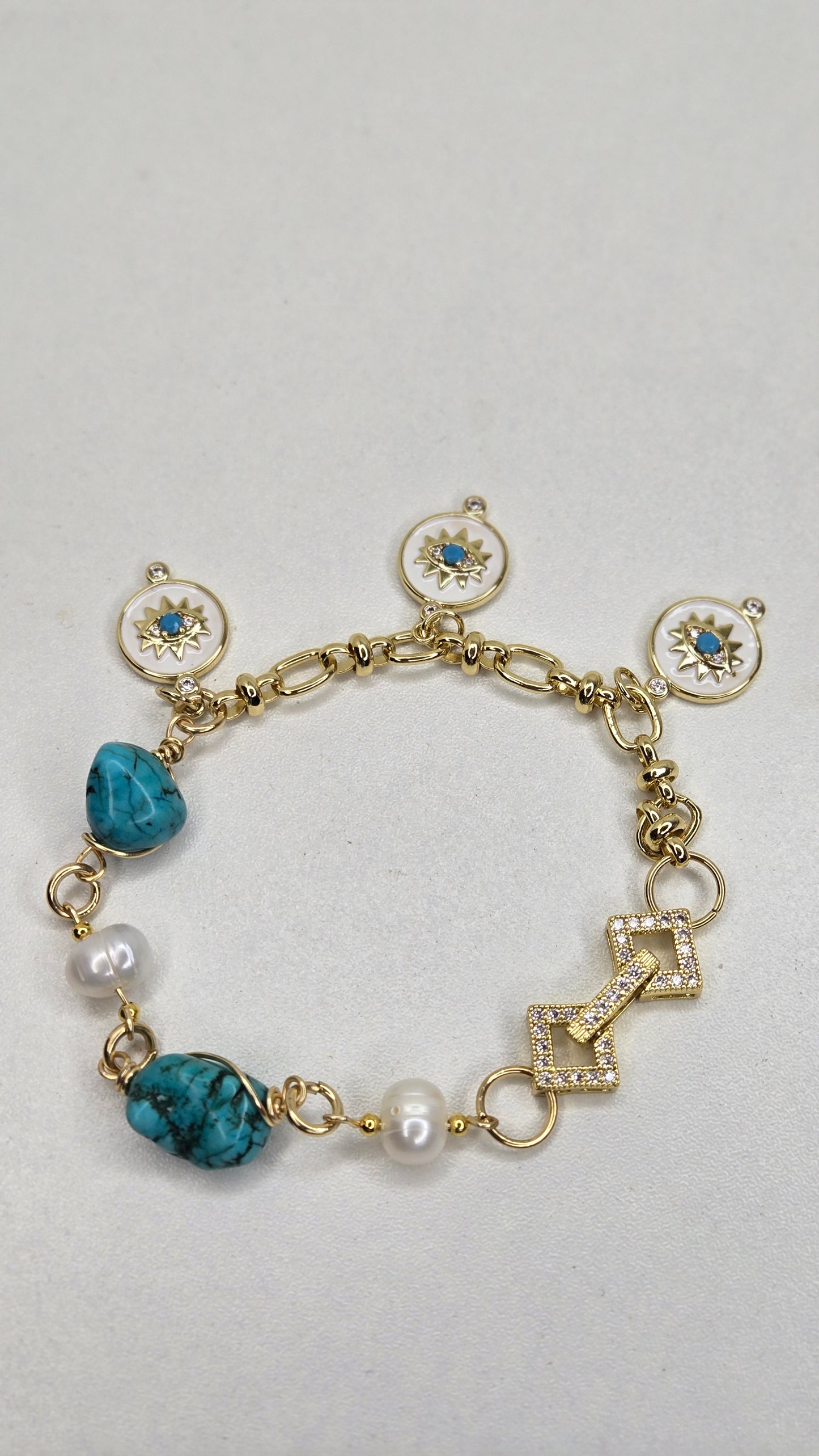 Turquoise Star Bracele