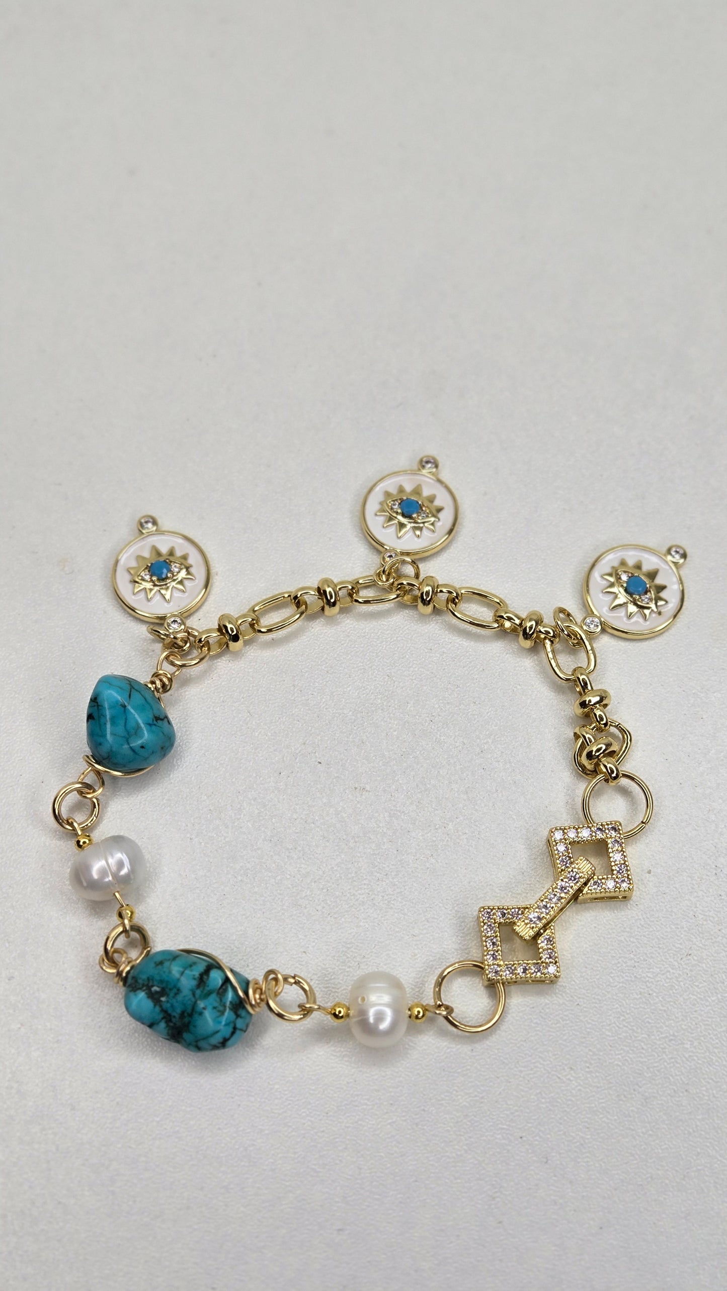 Turquoise Star Bracele