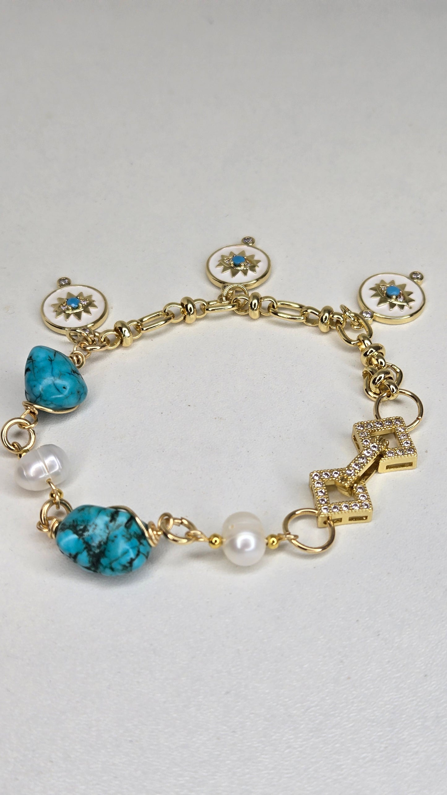 Turquoise Star Bracele