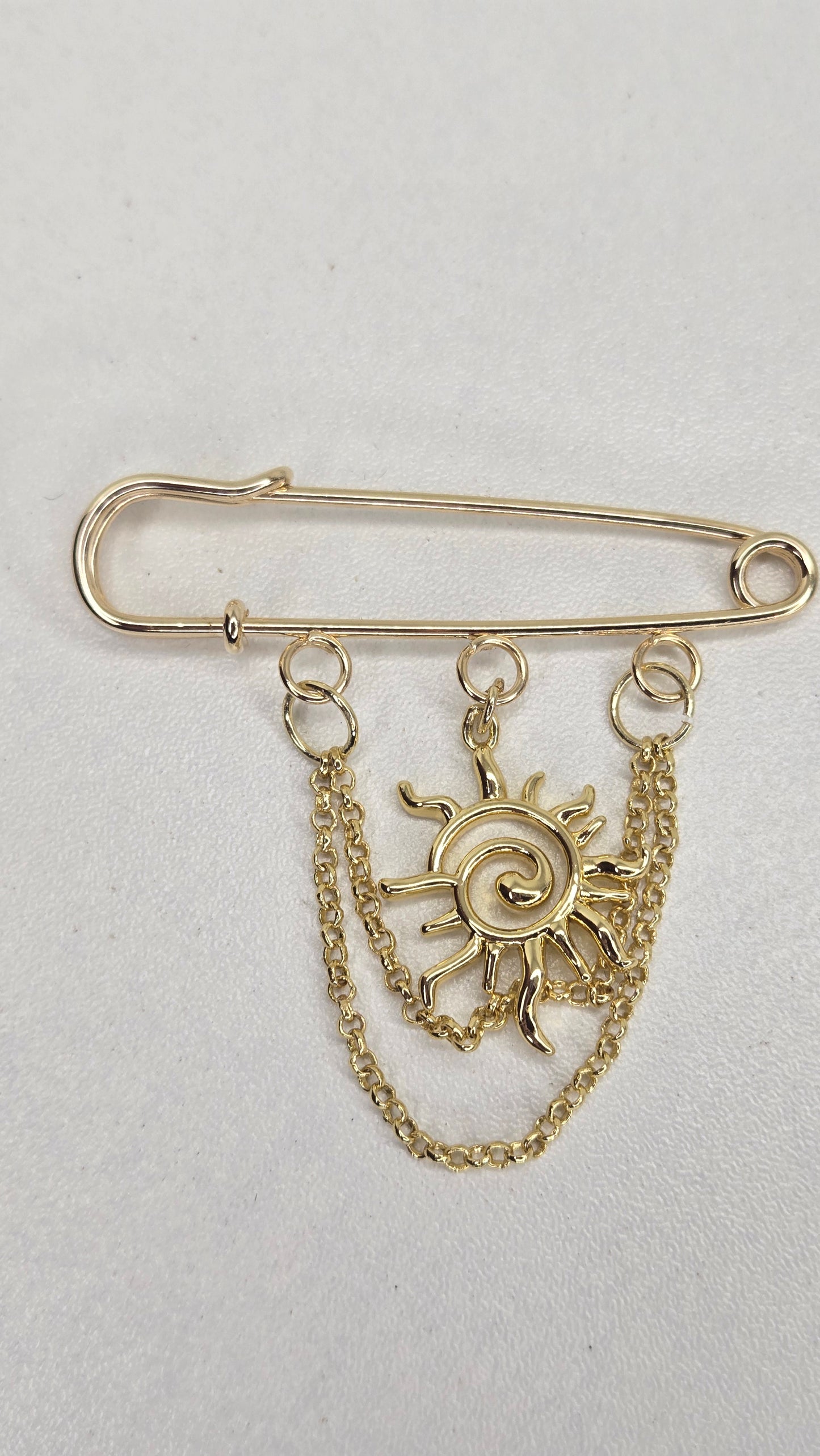Elegant brooch collection