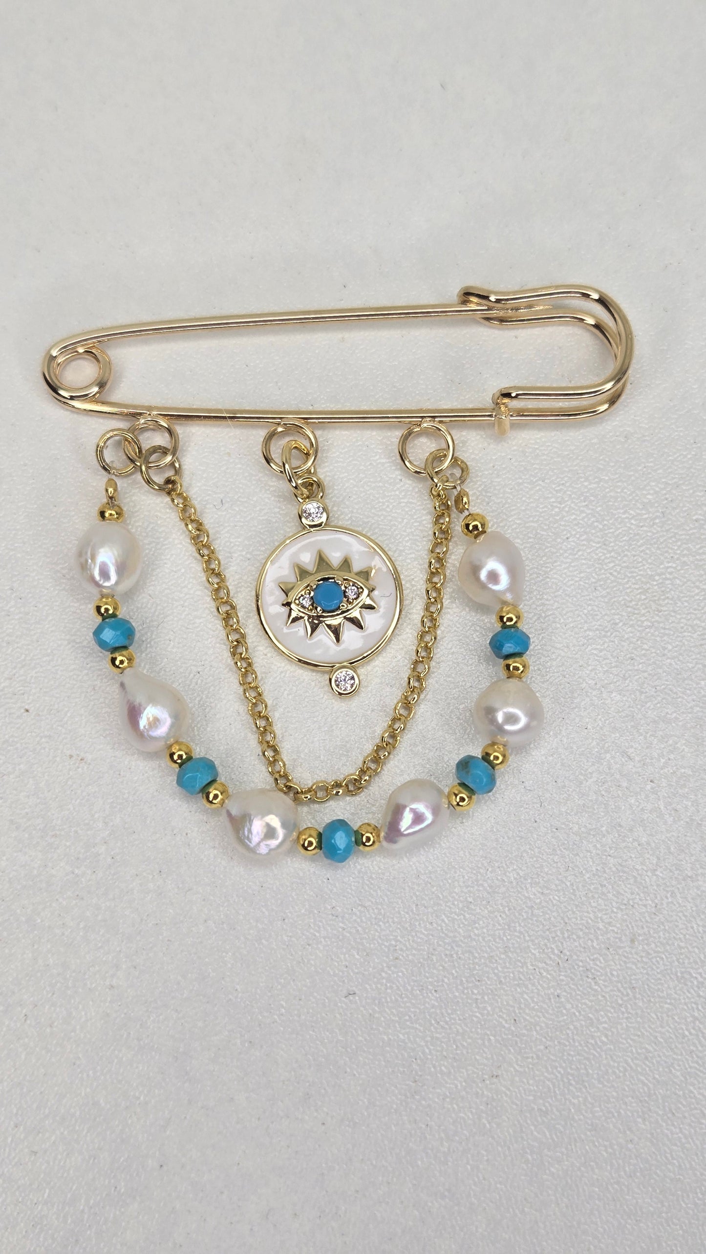 Elegant brooch collection