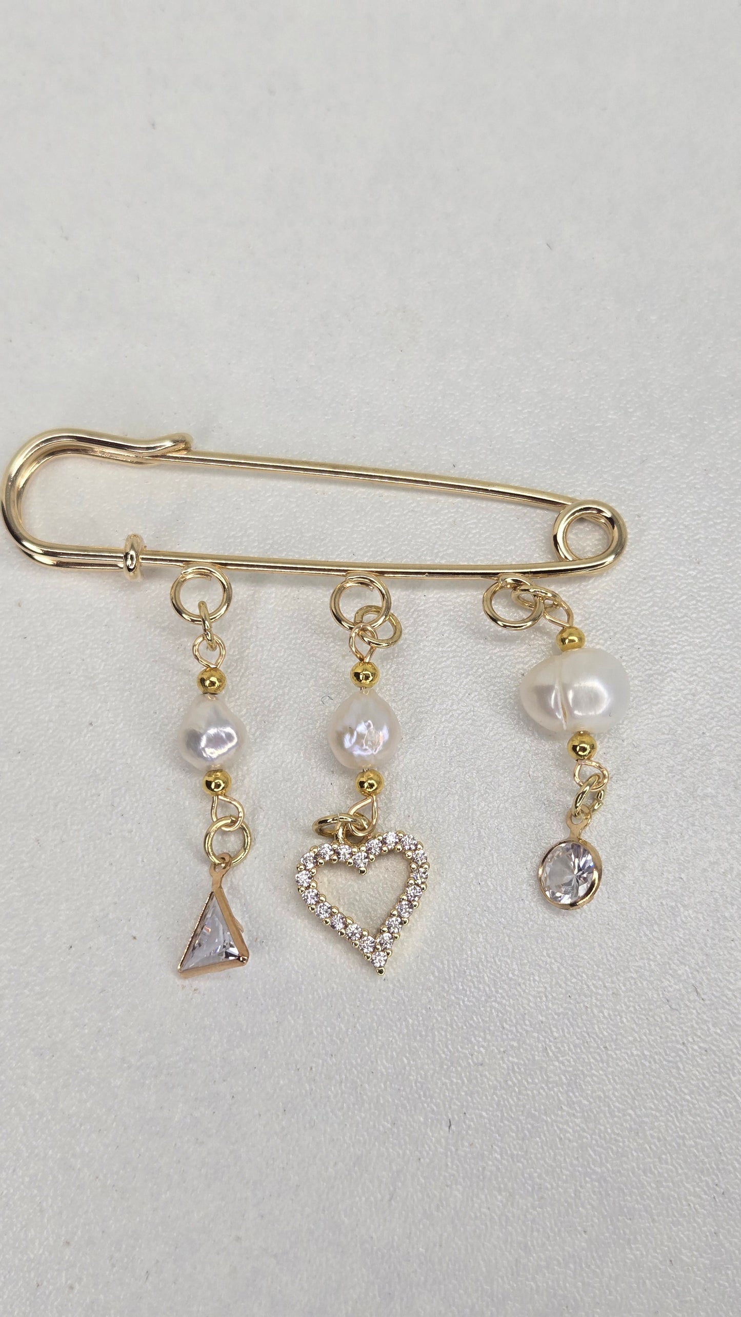 Elegant brooch collection