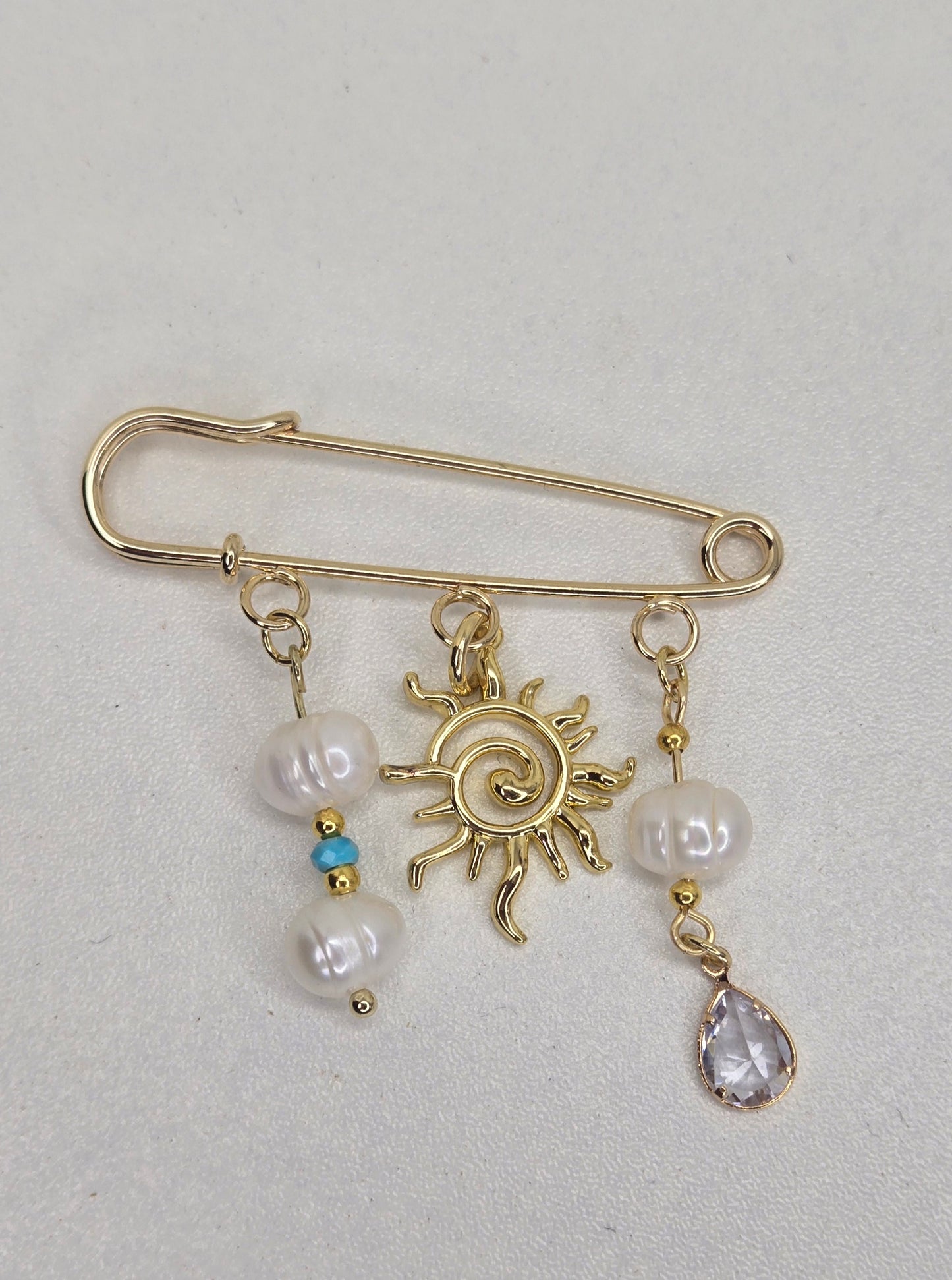 Elegant brooch collection