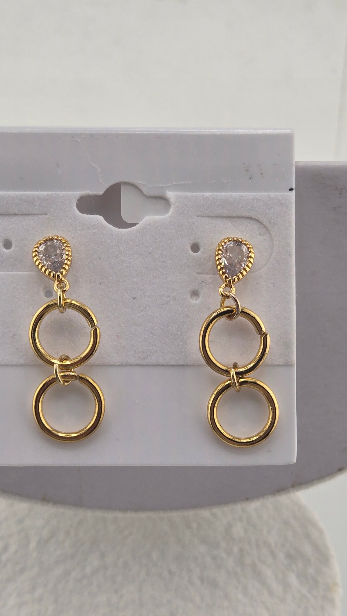 Luxury Gold Chain Drop Earrings