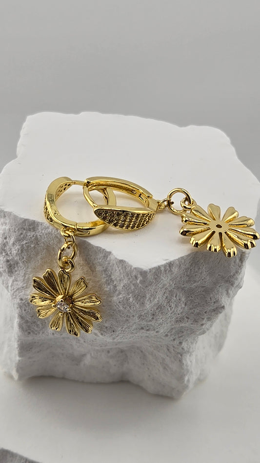 Golden Bloom Earrings
