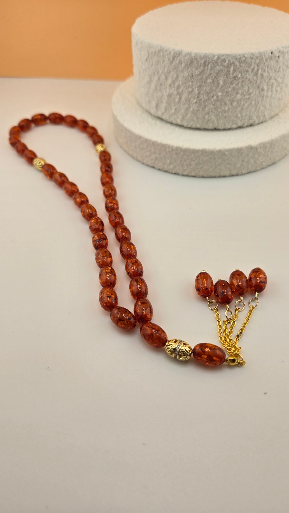Golden Honey Tasbih