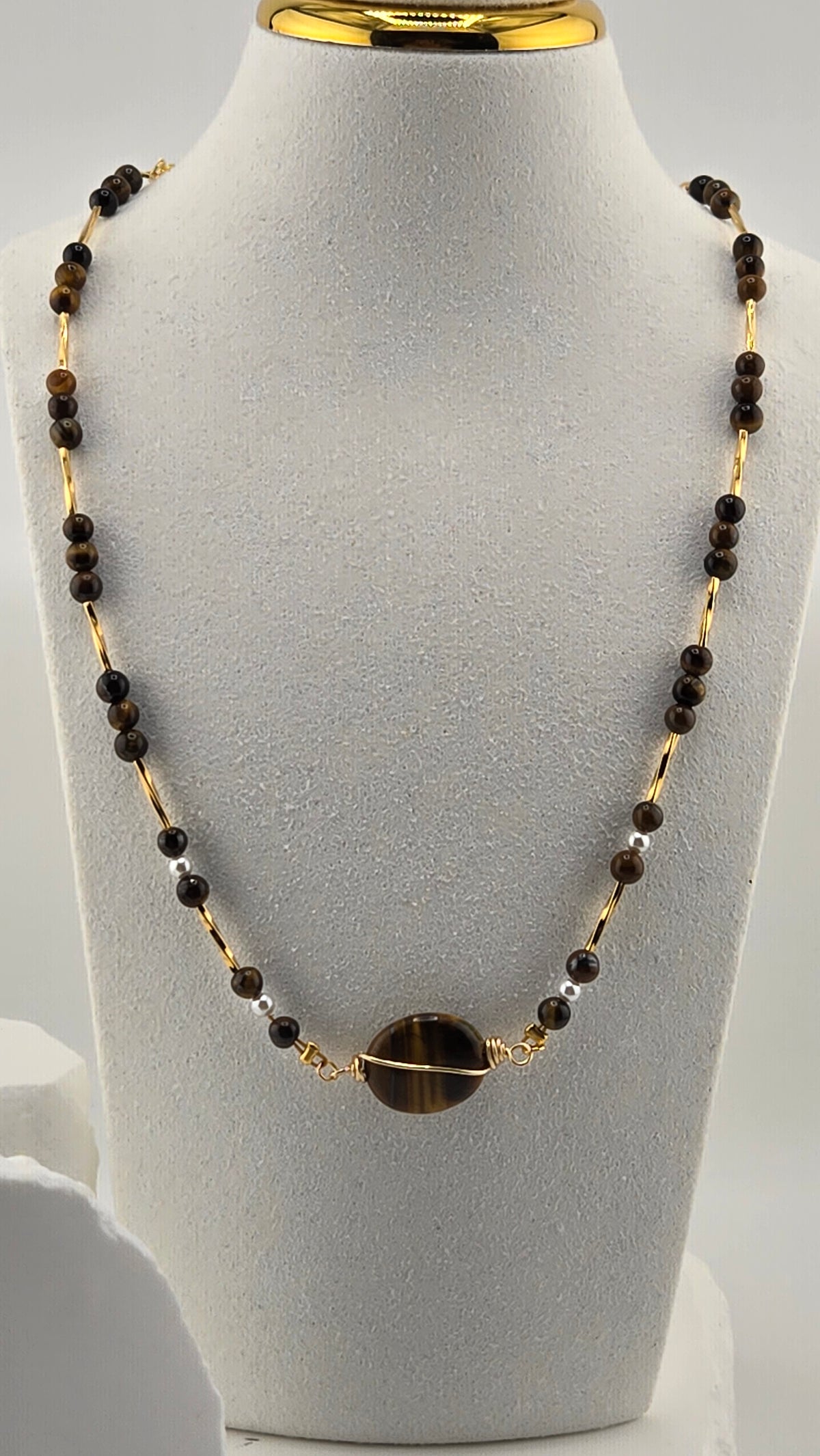 Earth & Gold Necklace