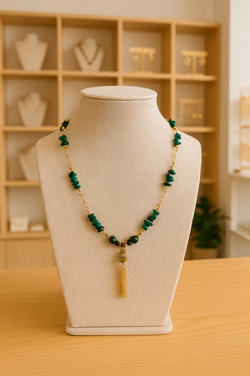 Emerald Elegance Necklace 💚