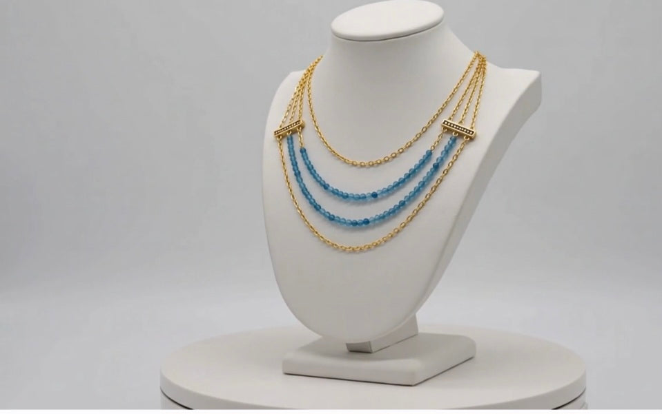 Sky Waves Necklace