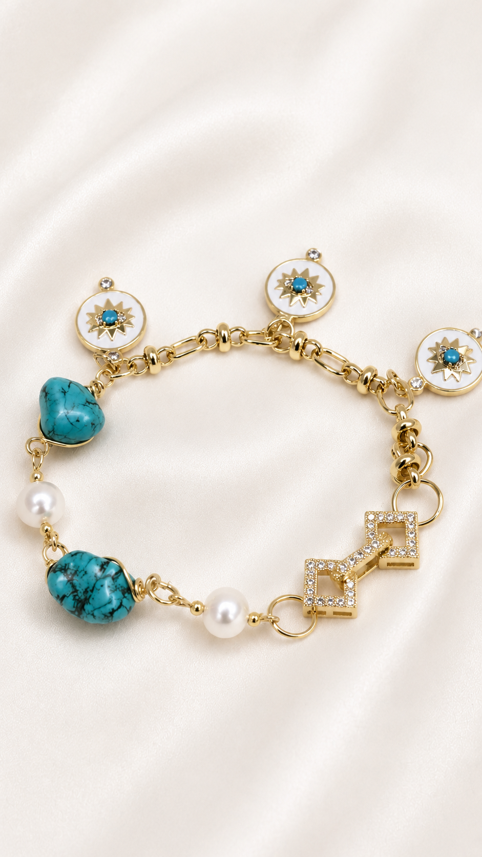 Turquoise Star Bracele