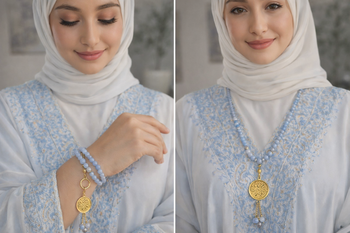 Crystal Elegance Convertible Tasbih