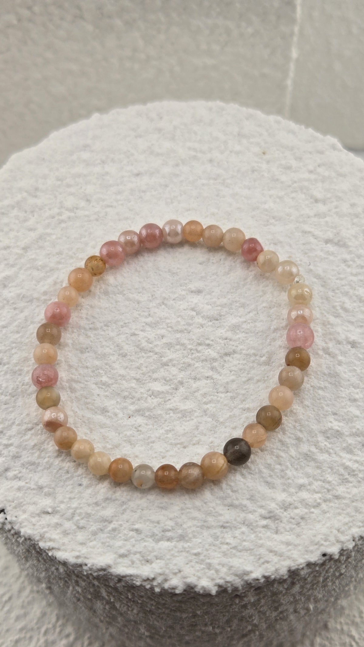Close view of the Sorbet Bead Bracelet beads